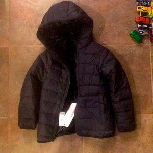 Lands End Reversible Primaloft Jacket Size Small